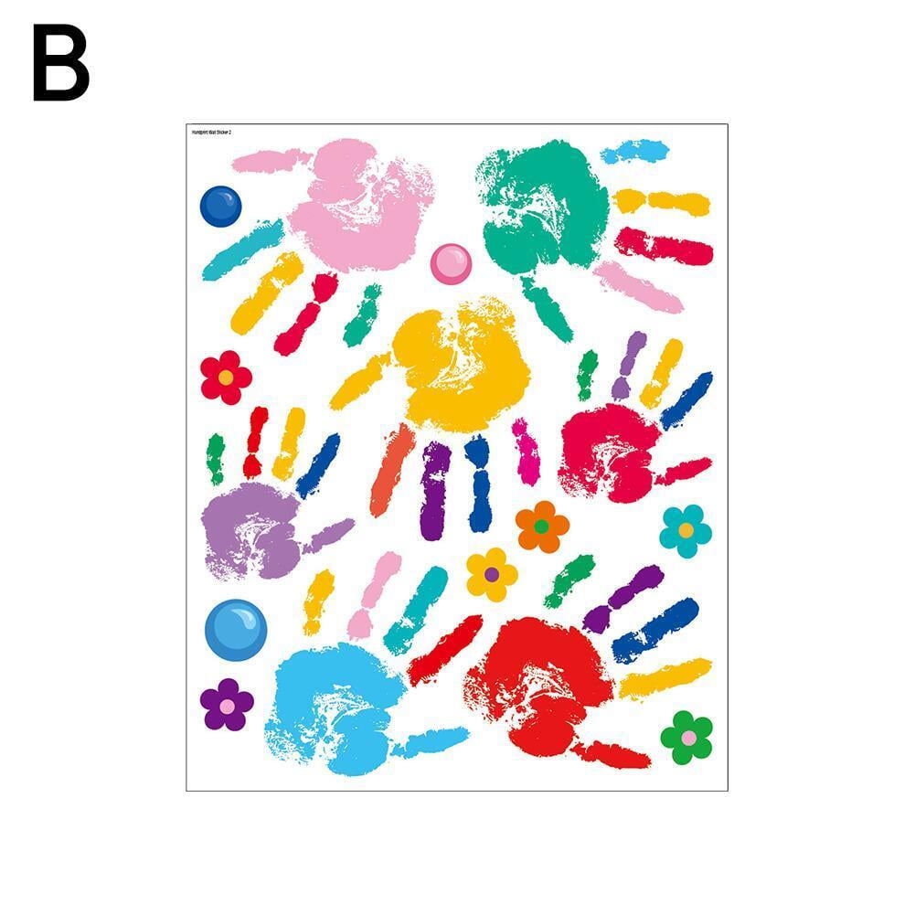 Inspirational Quotes Wall Decals Vinyl Paint Splatter Handprint