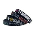 thumbnail image 1 of Inspirational Quotes Wrist Strap For Men And Women, 1 of 2