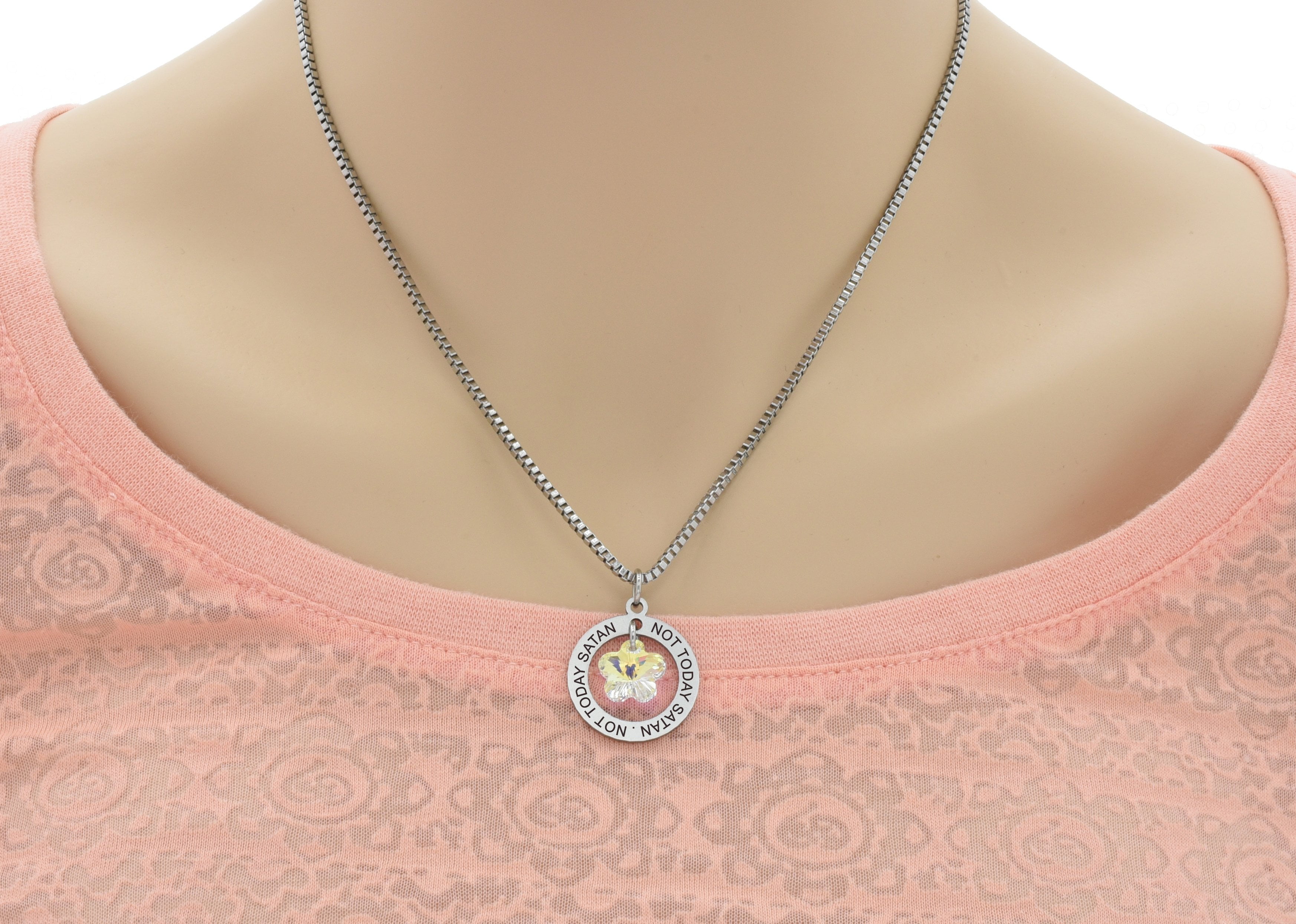 Swarovski Collections Eternal Flower pendant Flower, Pink, Mixed metal  finish | Dreamtime Creations