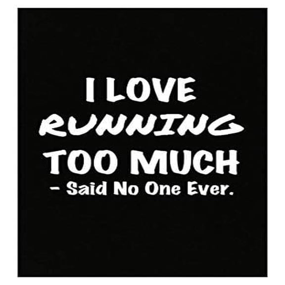 Inspirational Running Poster - Wall Decor for Runners Gift