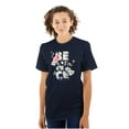 thumbnail image 1 of Inspirational Saying Be Nice Flowers Women's Plus Size Graphic Tee Brisco Brands 3X, 1 of 5