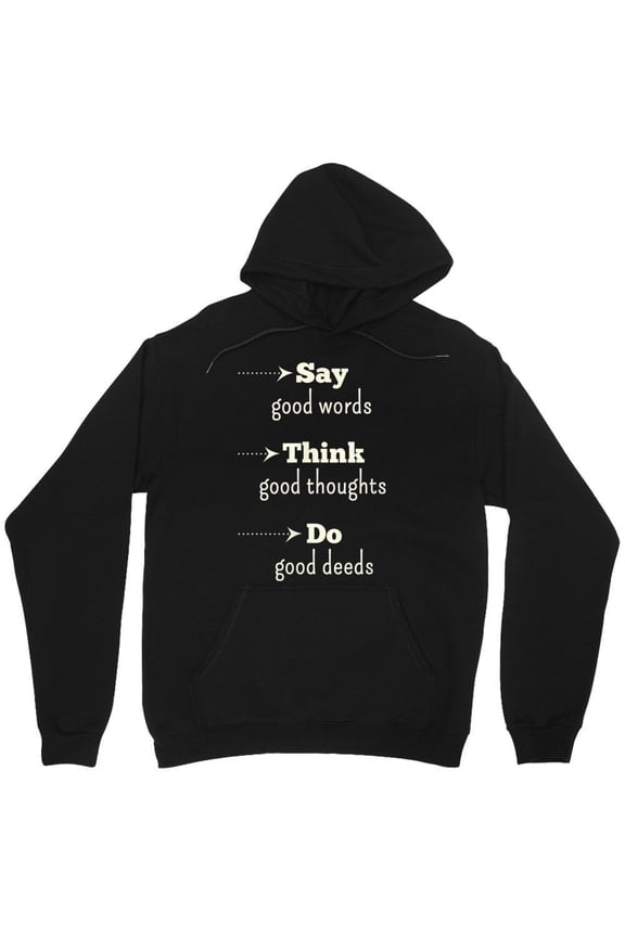 Inspirational Sayings Positive Quotes Affirmations Graphic Self-Help Funny M2839 Unisex Hoodie, Up to Size 5XL