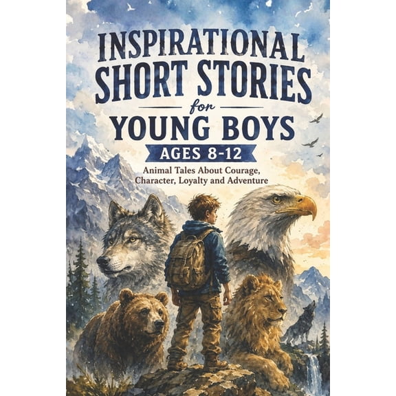 Uplifting Stories for Children 6-8 Inspirational Short Stories for Young Boys Ages 8-12: Animal Tales About Courage, Character, Loyalty and Adventure, (Paperback)