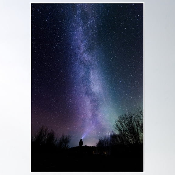 Inspirational Sky Poster Wall Art, Modern Wall Decor, 8x12 UNFRAMED