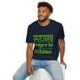 thumbnail image 1 of Inspirational Success Achieve Men Women Novelty Ribbon Tee, 1 of 5