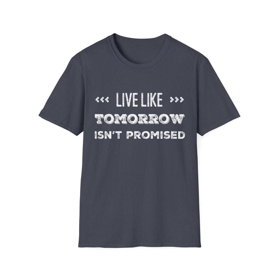Inspirational Tomorrow Chalk Wrting Graphic T-Shirts