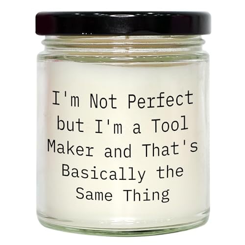 Inspirational Tool Maker's Vanilla Soy Candle: Gifts from Loved Ones to Graduating Students for a Memorable Graduation Gift