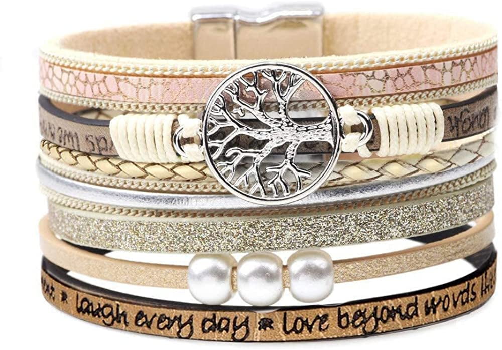 Leather bracelets for sale womens with sayings