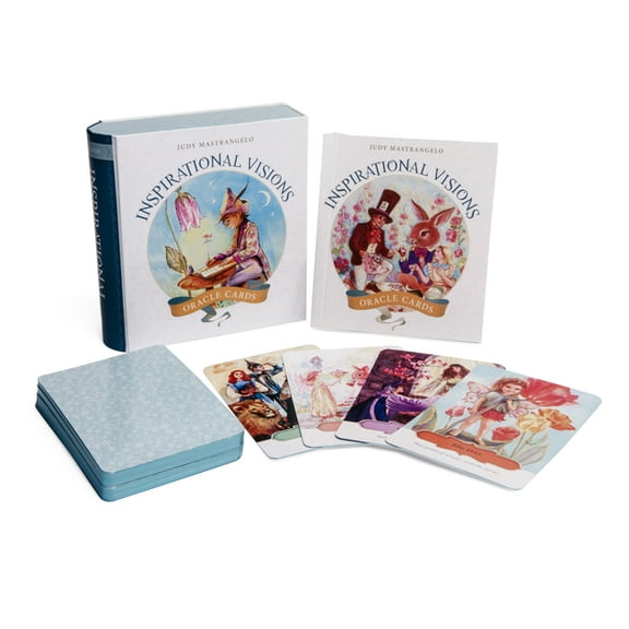 Inspirational Visions Oracle Cards: (Oracle Kit Box Set with 50 Cards and Guide Book), (Paperback)