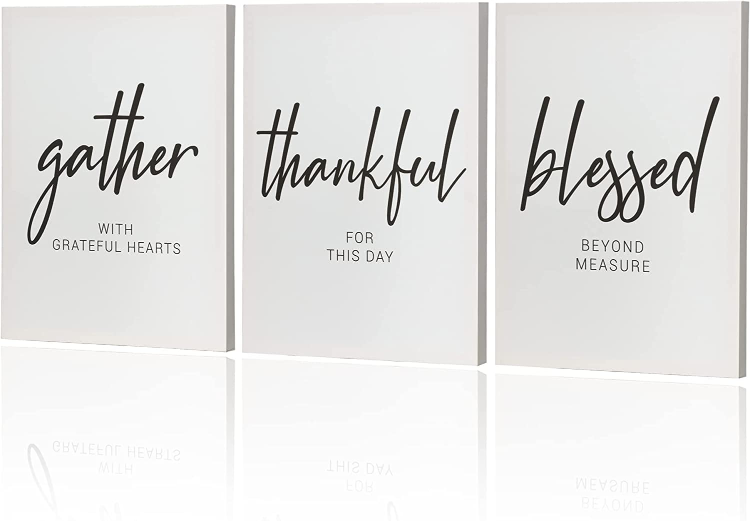 Inspirational Wall Art, 3 Piece Canvas Wall Art, Office Wall Decor Large, Framed Paintings for Wall Decorations (11"x14")