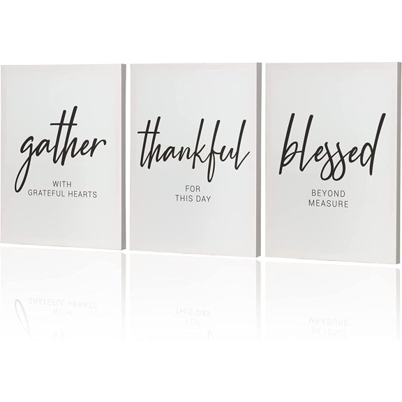 Inspirational Wall Art, 3 Piece Canvas Wall Art, Office Wall Decor Large, Framed Paintings for Wall Decorations (11"x14")