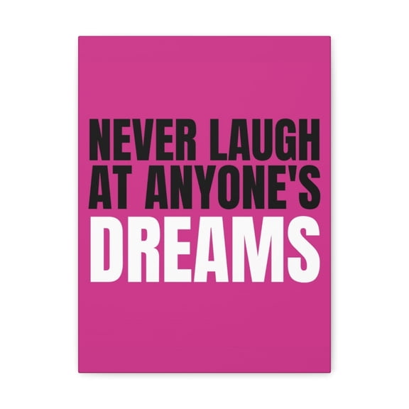 Inspirational Wall Art Anyone's Dream Motivation Wall Decor for Home Office Gym Inspiring Success Quote Print Ready to Hang Unframed