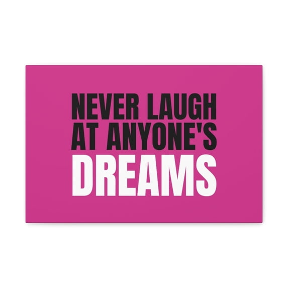 Inspirational Wall Art Anyone's Dreams Motivation Wall Decor for Home Office Gym Inspiring Success Quote Print Ready to Hang Unframed