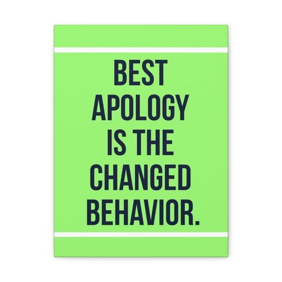 Inspirational Wall Art Best Apology Motivation Wall Decor for Home Office Gym Inspiring Success Quote Print Ready to Hang Unframed