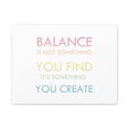 thumbnail image 1 of Inspirational Wall Art Create Balance Motivation Wall Decor for Home Office Gym Inspiring Success Quote Print Ready to Hang Unframed, 1 of 17