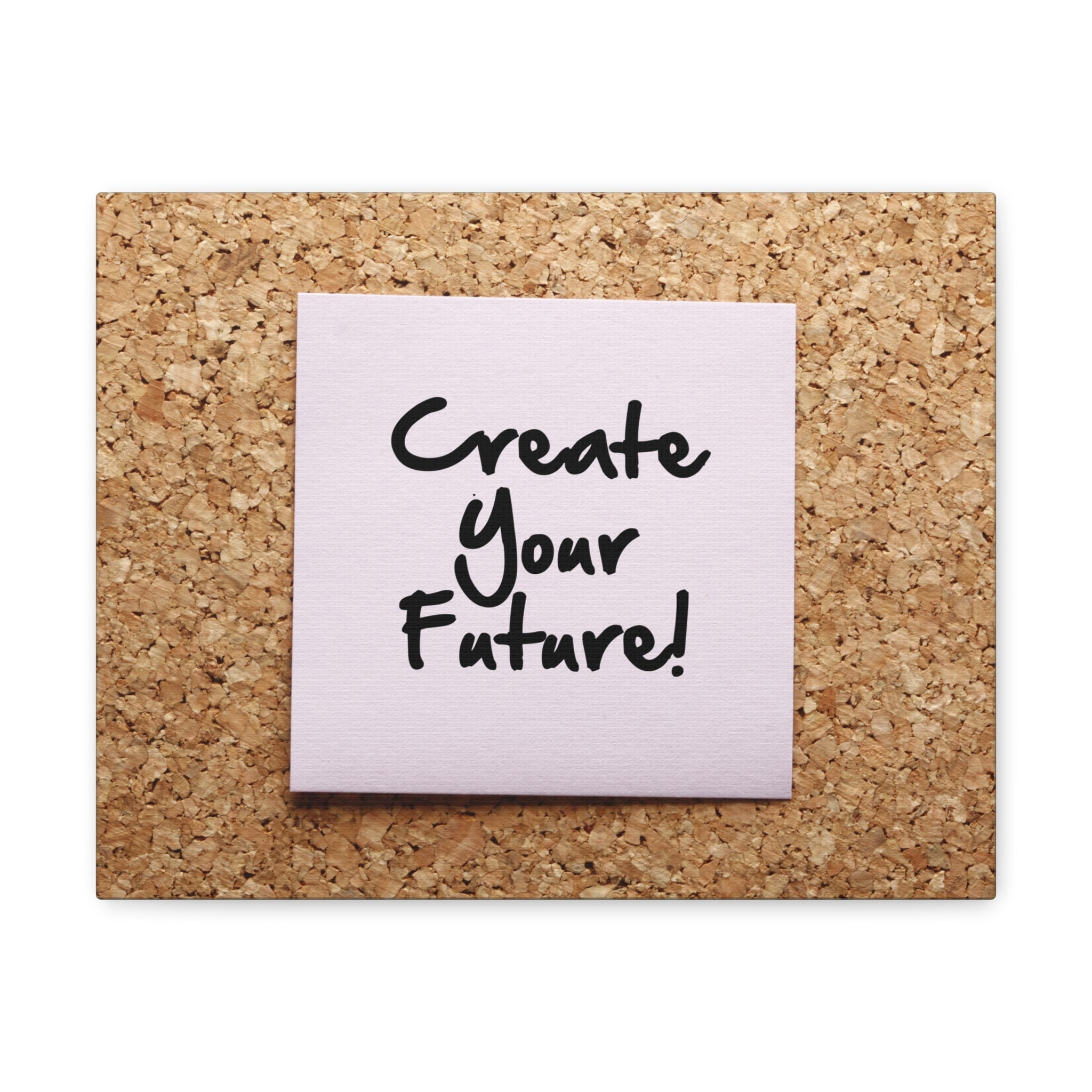 Inspirational Wall Art Create Your Future Plain Motivational Print ...