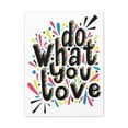 thumbnail image 1 of Inspirational Wall Art Do What You Love Motivation Wall Decor for Home Office Gym Inspiring Success Quote Print Ready to Hang Unframed, 1 of 18
