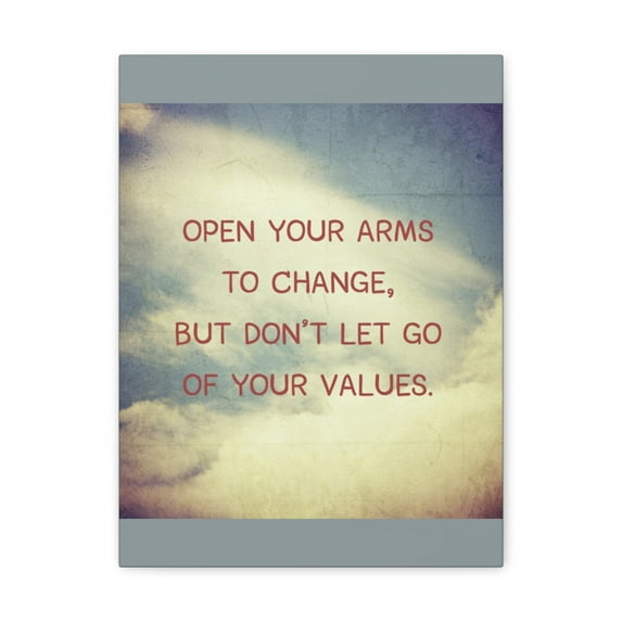 Inspirational Wall Art Don't Let Go Values Motivation Wall Decor for Home Office Gym Inspiring Success Quote Print Ready to Hang Unframed