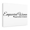 thumbnail image 1 of Inspirational Wall Art  Empowered Women Empower Women Wall Art Motivation Wall Decor for Home Office Gym Inspiring Success Quote Print Ready to Hang Unframed, 1 of 16