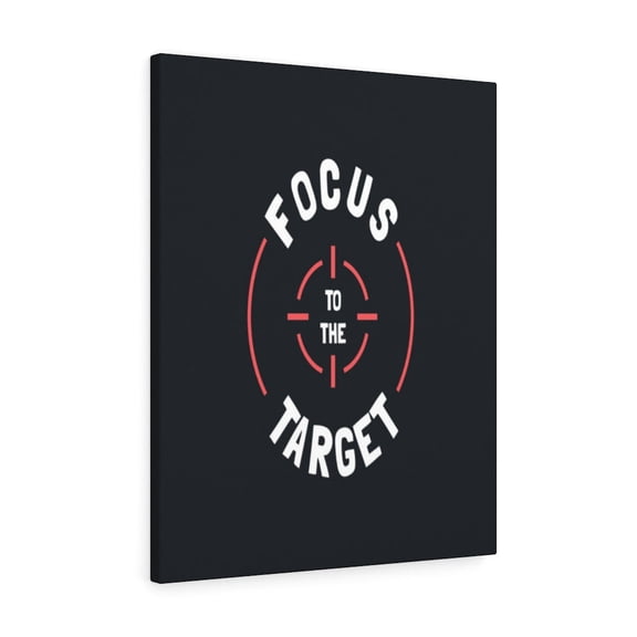 Inspirational Wall Art Focus To The Target Wall Art Motivation Wall Decor for Home Office Gym Inspiring Success Quote Print Ready to Hang Unframed