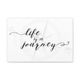 thumbnail image 1 of Inspirational Wall Art Life Is A Journey Motivation Wall Decor for Home Office Gym Inspiring Success Quote Print Ready to Hang Unframed, 1 of 13