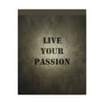 thumbnail image 1 of Inspirational Wall Art Live Your Passion Motivation Wall Decor for Home Office Gym Inspiring Success Quote Print Ready to Hang Unframed, 1 of 17