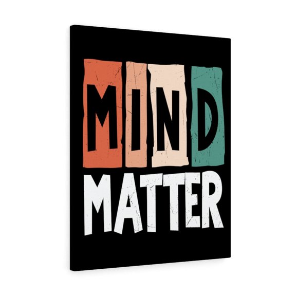 Inspirational Wall Art Mind Matter Wall Art Motivation Wall Decor for Home Office Gym Inspiring Success Quote Print Ready to Hang Unframed