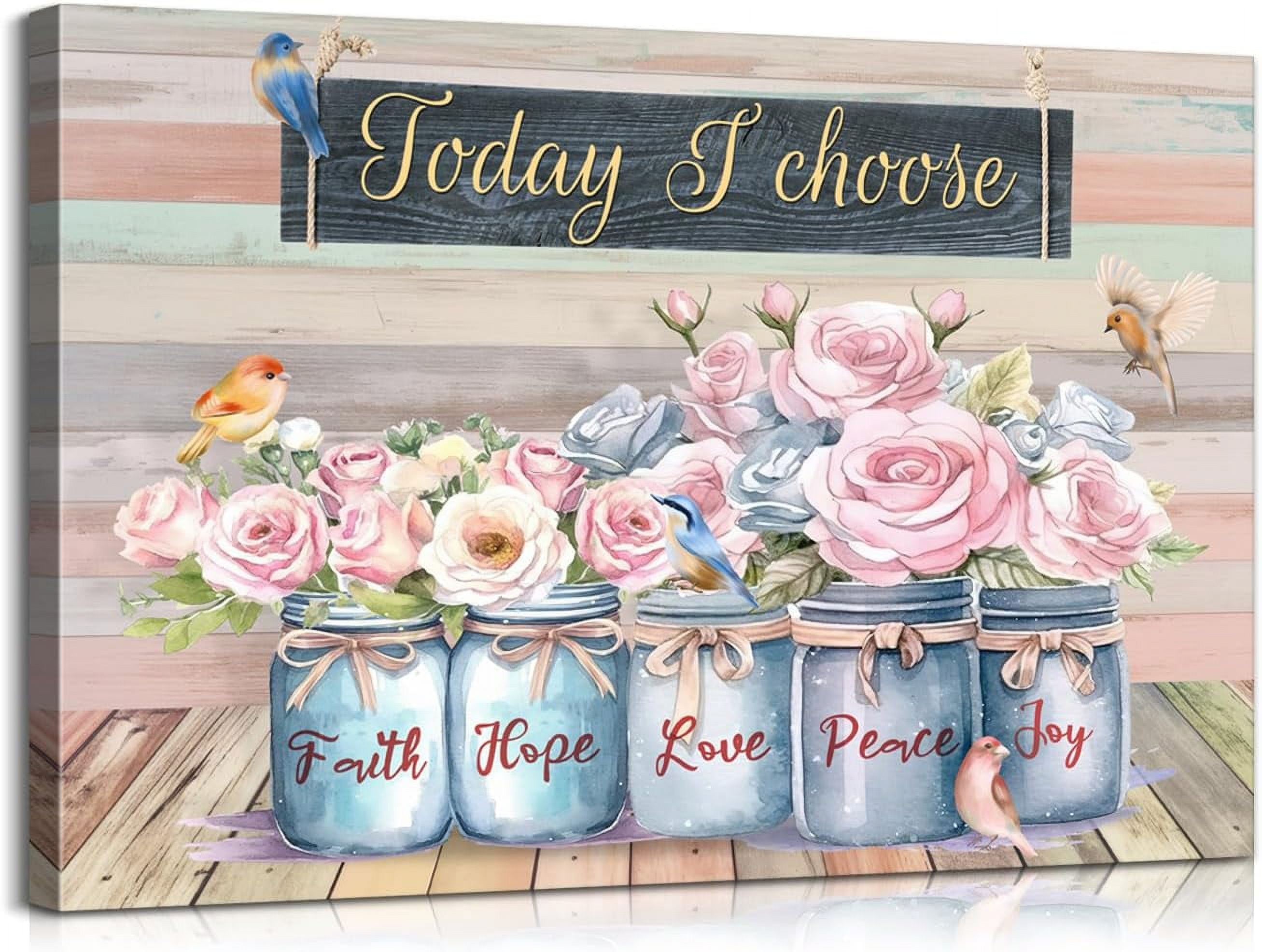 Inspirational Wall Art Motivational Wall Decor Positive Quotes Wall