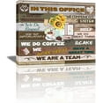 thumbnail image 1 of Inspirational Wall Art For Office Motivational Canvas Decor Teamwork Theme We Are A Team Poster Quotes Office Wall Decor Rustic Canvas Print Framed For Office Positive Quotes Gifts 16x12 Inch\u2026, 1 of 5