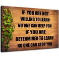 thumbnail image 1 of Inspirational Wall Art for Office Motivational Quotes Canvas Wall Art Positive Energy Poster Print Office Quote Wall Art Contemporary Canvas Painting Home Kitchen Bedroom Decoration 18 X 12, 1 of 6