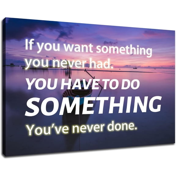 Inspirational Wall Art Be Somebody Who Makes Everyone Feel Like a Somebody Entrepreneur Quote Poster for Office Motivation Picture Painting Decor for Bedroom Home School Ready to Hang [12''Wx 18''H]
