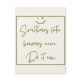 thumbnail image 1 of Inspirational Wall Art Sometimes Later Becomes Never Ephesians 5:16 Motivation Wall Decor for Home Office Gym Inspiring Success Quote Print Ready to Hang Unframed, 1 of 18