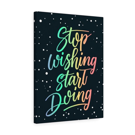 Inspirational Wall Art Start Doing Wall Art Motivational Motto Inspiring Prints Artwork Decor Ready to Hang Unframed