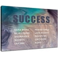 thumbnail image 1 of Inspirational Wall Art Success Motivational Poster Print Quotes Wall Decor Artwork for Office Home Bathroom Bedroom Canvas Painting Sign Framed Wall Decoration Art Ready to Hang [18''''W X 12''''H], 1 of 6