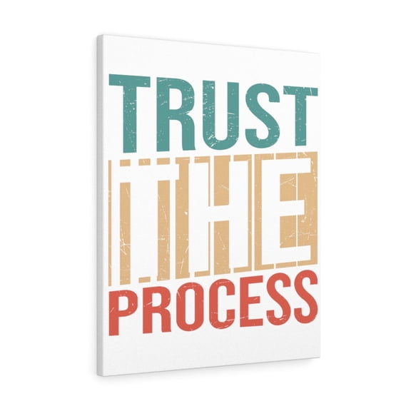 Inspirational Wall Art Trust The Process Wall Art Motivation Wall Decor for Home Office Gym Inspiring Success Quote Print Ready to Hang Unframed