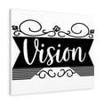 thumbnail image 1 of Inspirational Wall Art Vision Wall Art Motivation Wall Decor for Home Office Gym Inspiring Success Quote Print Ready to Hang Unframed, 1 of 16