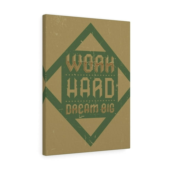 Inspirational Wall Art Work Hard Dream Big Wall Art Motivational Motto Inspiring Prints Artwork Decor Ready to Hang Unframed
