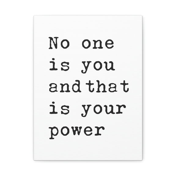 Inspirational Wall Art You And Your Power Motivation Wall Decor for Home Office Gym Inspiring Success Quote Print Ready to Hang Unframed
