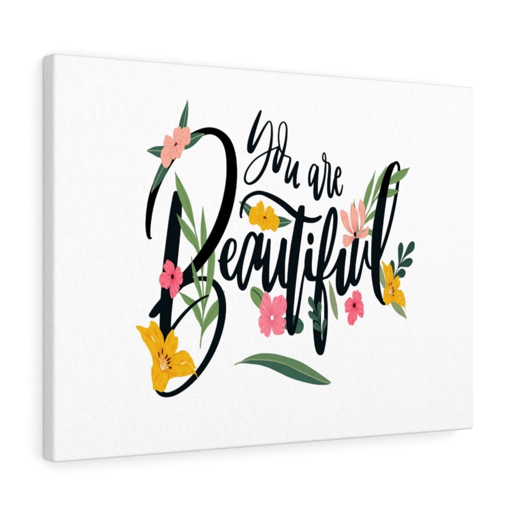 Inspirational Wall Art You Are Beautiful Wall Art Motivational Motto Inspiring Prints Artwork