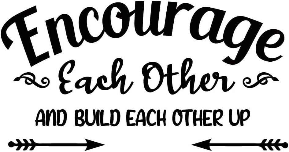 Inspirational Wall Decals Encourage Wall Decor Vinyl Stickers ...