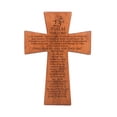 thumbnail image 1 of Inspirational Wooden Hanging Wall Cross 7x11 – The lord is my shepherd, 1 of 12