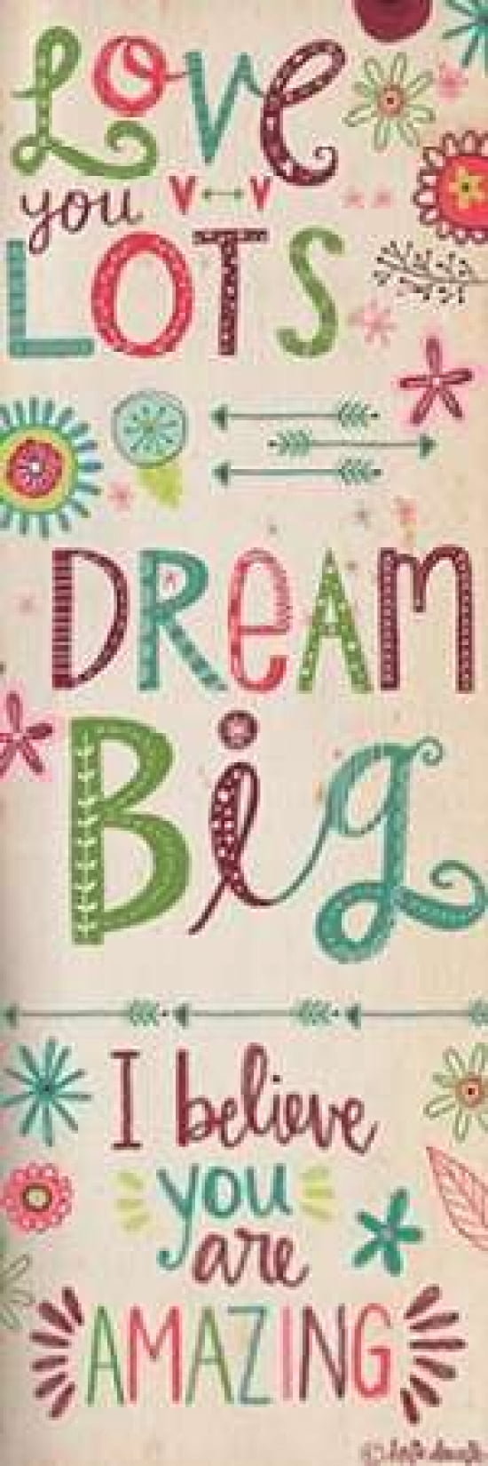 Inspirational Words Canvas Art - Katie Doucette (12 x 36)