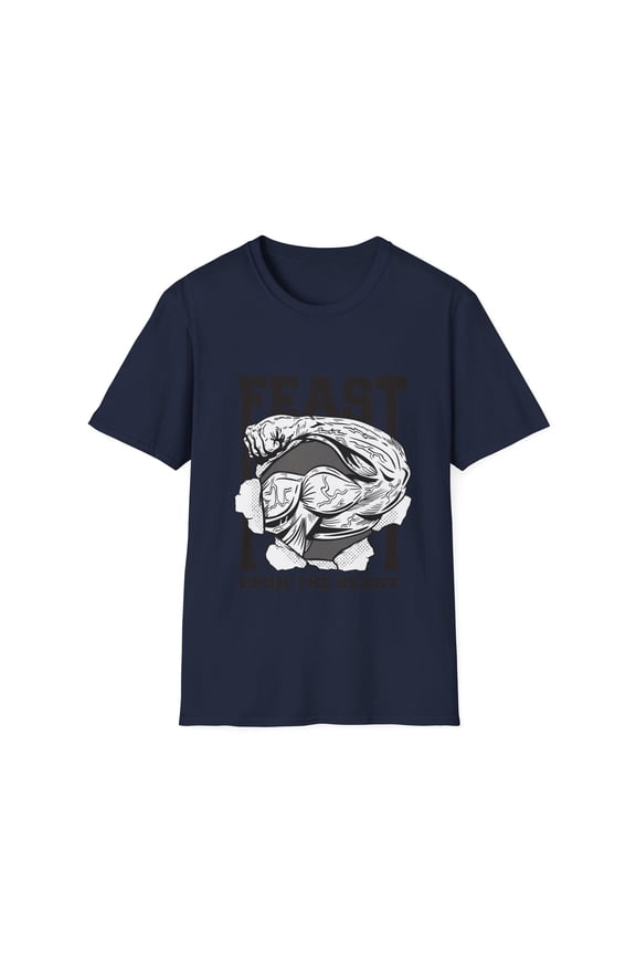 Inspirational Workout Strong Biceps Weight Lifting Tshirt