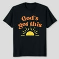 thumbnail image 1 of Inspirational and cute Christian - God's got this T-Shirt Unisex, Sizes S-5XL, Tbun, 1 of 5