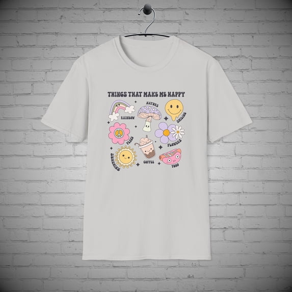 Inspirational t-shirt, Happy tee, Mental Health shirt, Positive vibes tee