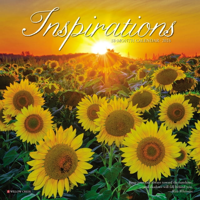 Inspirations 2024 7 X 7 Mini Wall Calendar (Other)