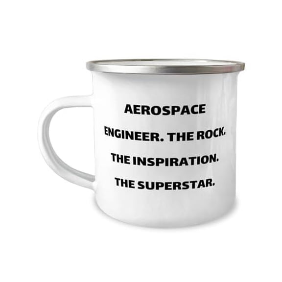 Inspire Aerospace engineer Gifts, AEROSPACE ENGINEER. THE., Birthday Gifts, 12oz Camper Mug For Aerospace engineer from Friends, Funny aerospace engineer gifts, Funny engineer gifts, Engineering gifts