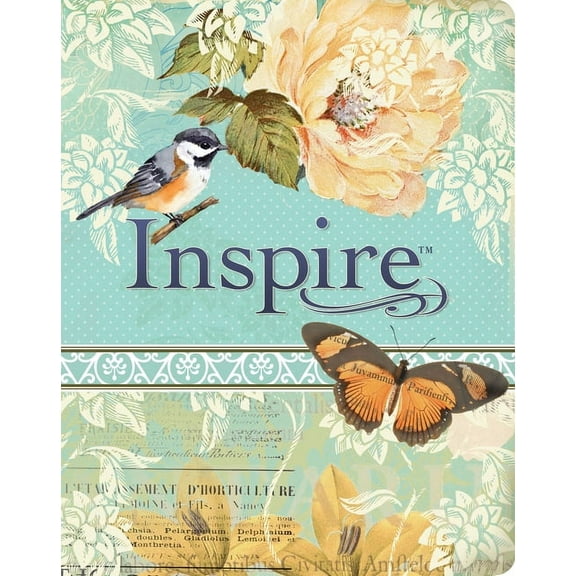 Inspire Bible-NLT: The Bible for Creative Journaling, (Paperback)