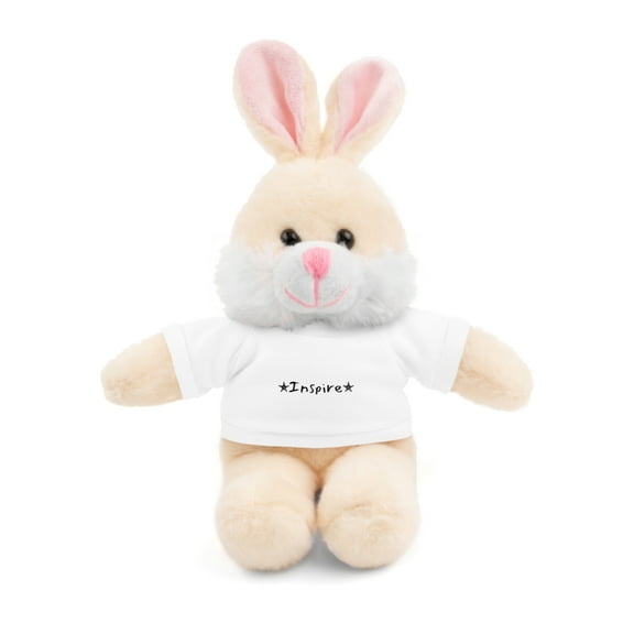 Inspire Bunny Stuffed Animals with Tee