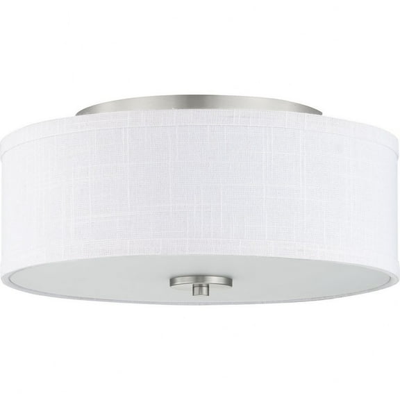 Open Box Inspire Collection 13" Two-Light Flush Mount